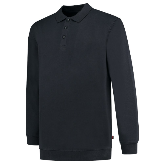 Afbeeldingen van TRICORP Polosweater met boord 60°C wasbaar 301016 navy M
