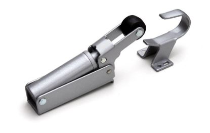 Afbeeldingen van Deuropvanger ZN 1 zwaarte 1 zilvergrijs