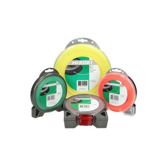 Afbeeldingen van HIKOKI Maaidraad vierkant 3,0MM geel 15M 781030