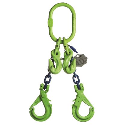 Afbeeldingen van Veiligheids-&inkorthaak 2sprong Gr100 10MM 1M