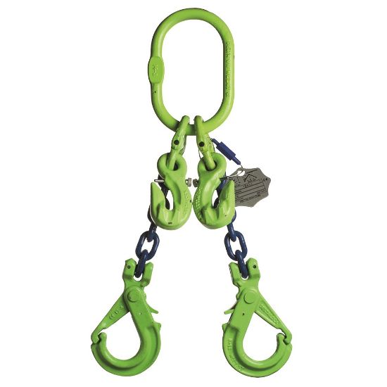 Afbeeldingen van Veiligheids-&inkorthaak 2sprong Gr100 13MM 1M