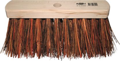 Afbeeldingen van KELFORT Straatbezem blank plat hout bassine/stalks 290MM