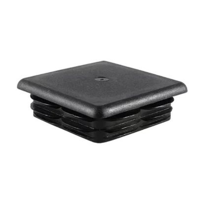 Afbeeldingen van Insteekdop vierkant zwart 100X100MM