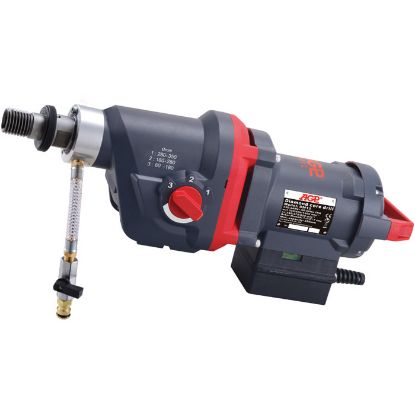 Afbeeldingen van AGP Boormotor DM12 nat 3500W 1.¼" UNC M + ½" BSP F