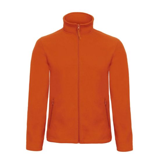 Afbeeldingen van B&C Fleece jas ID.501 5FUI50 pompoen oranje 2XL