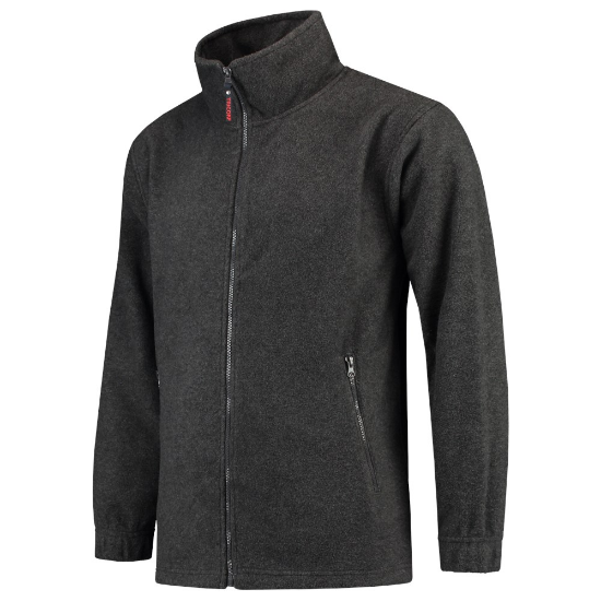 Afbeeldingen van TRICORP Sweatvest fleece 301002 antraciet melange 5XL