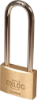 Afbeeldingen van OXLOC Cilinderhangslot EV messing hoog 50X80MM