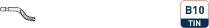 Afbeeldingen van GRATTEC Ontbraammes B10 TiN GT-B10TIN