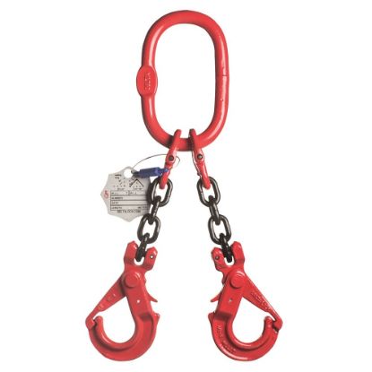 Afbeeldingen van Veiligheidshaak 2sprong Grade80 8MM 2M