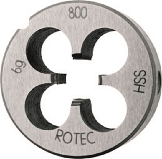 Afbeeldingen van ROTEC Ronde snijplaat HSS DIN-EN22568 UNC 1-8