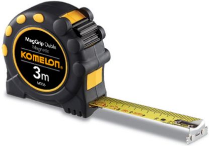Afbeeldingen van KOMELON Rolmaat MagGrip Dublx 3M 16MM staal/nylon