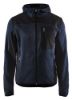 Afbeeldingen van BLÅKLÄDER Gebreid vest met softshell 4930 donker marineblauw/zwart M