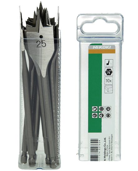 Afbeeldingen van Speedboor tbv hout 8X150MM ¼" zeskant 10x