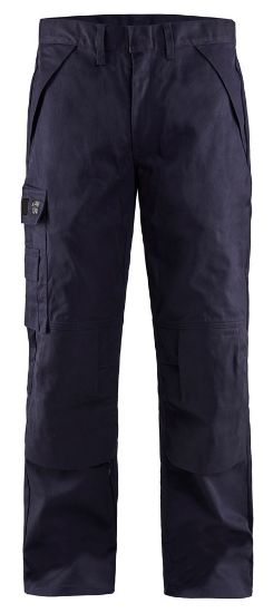 Afbeeldingen van BLÅKLÄDER Werkbroek vlamvertragend 1724 marineblauw C146