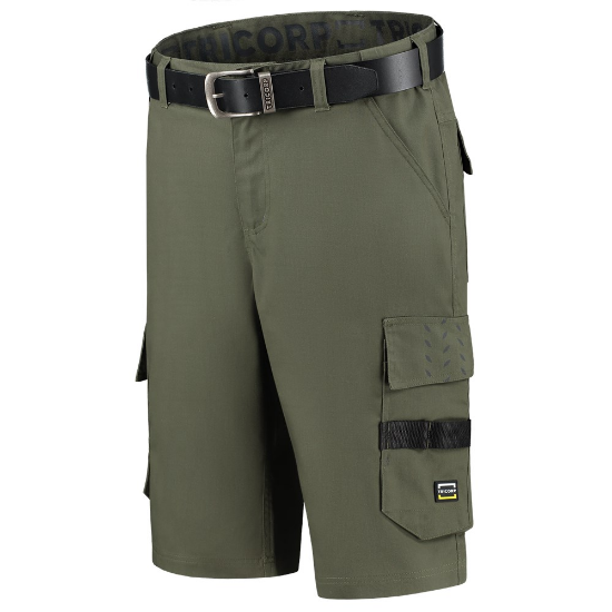 Afbeeldingen van TRICORP Werkbroek kort Twill 502025 army 60