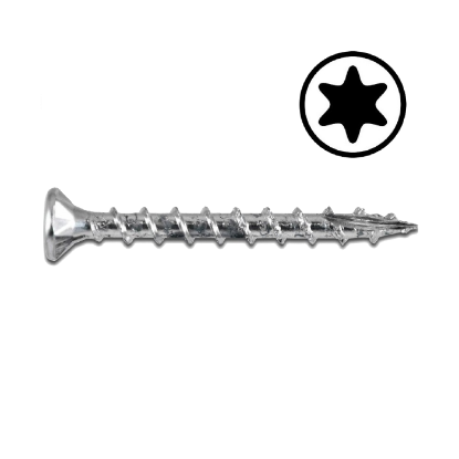 Afbeeldingen van WOFIX Spaanplaatschroef VZ T20 grof 4,0X40MM