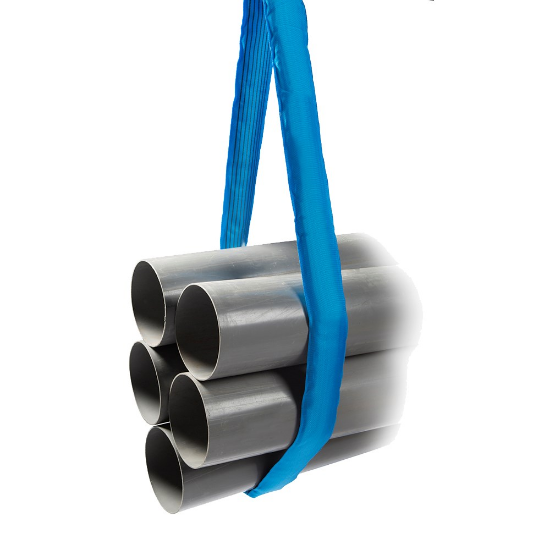 Afbeeldingen van Rondstrop blauw 8T 5M omtrek 2.5M werklengte