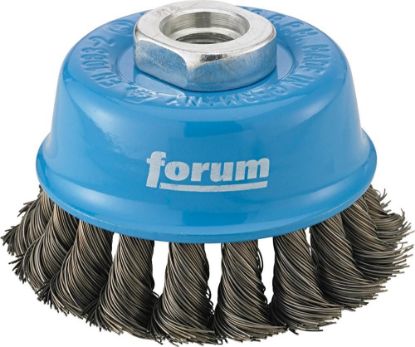 Afbeeldingen van FORUM Komborstel getordeerd staaldraad M14 65X0,35MM