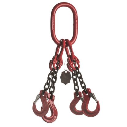 Afbeeldingen van Kettingsprong+klephaak 4spr Grade80 10MM 3M