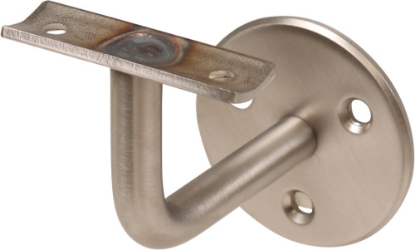 Afbeeldingen van OXLOC Leuninghouder hol RVS opschroevend 3-gats