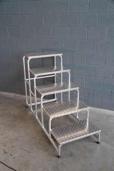Afbeeldingen van ASC Montagetrap 5 treeds 97X138X59,5CM