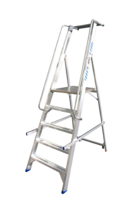 Afbeeldingen van ASC Magazijntrap inklapbaar 5 treden