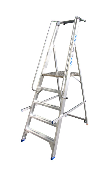 Afbeeldingen van ASC Magazijntrap inklapbaar 5 treden