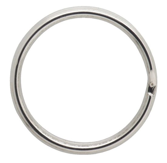 Afbeeldingen van DX Sleutelring vernikkeld 38MM uitwendig