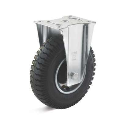 Afbeeldingen van TORWEGGE Bokwiel luchtband met plaat LRS3 230X65MM h=255MM 130kg