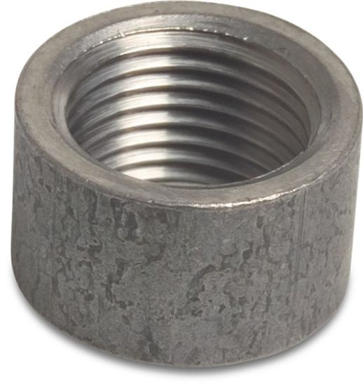 Afbeeldingen van PROFEC Halve lassok nr.270A staal 4"X122MM binnendraad/stomplas 16bar