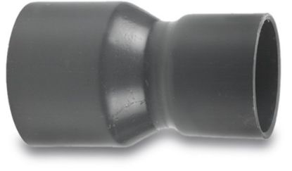 Afbeeldingen van VDL Verloopsok handgevormd PVC-U grijs 280X250MM lijmmof 10bar