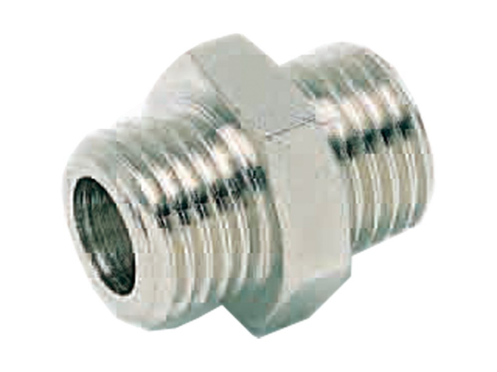 Afbeeldingen van Draadfitting M5XG⅛" buitendraad/buitendraad