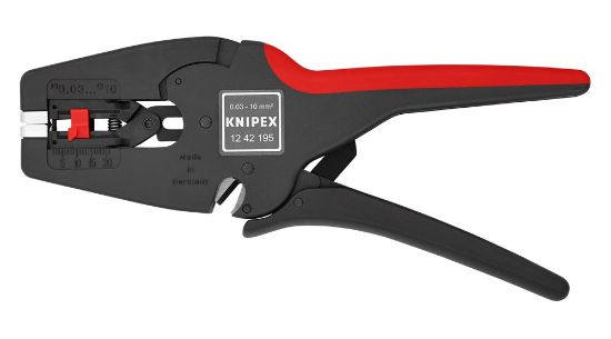 Afbeeldingen van KNIPEX Afstriptang zelfinstellend MS 1242195 195MM