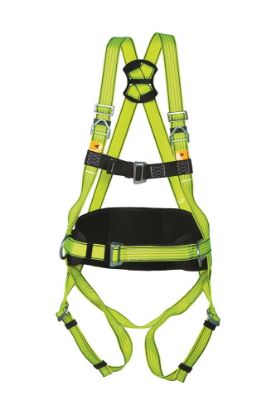 Afbeeldingen van ELLERsafe Harnasgordel fluorescerend geel P-42-HV 2XL