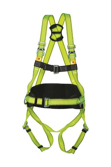 Afbeeldingen van ELLERsafe Harnasgordel fluorescerend geel P-42-HV M-XL