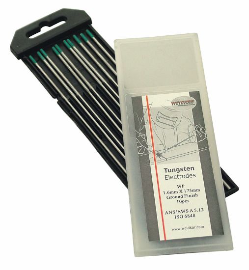 Afbeeldingen van Wolfraam elektroden WS2 turquoise 2,4MM