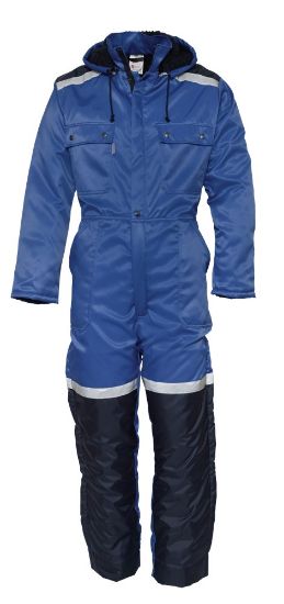 Afbeeldingen van HAVEP Winteroverall Basic 2206 korenblauw/donker denim 64