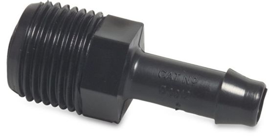 Afbeeldingen van Slangtule PA (nylon) type WF zwart 1"X32MM buitendraad/slangtule 10bar