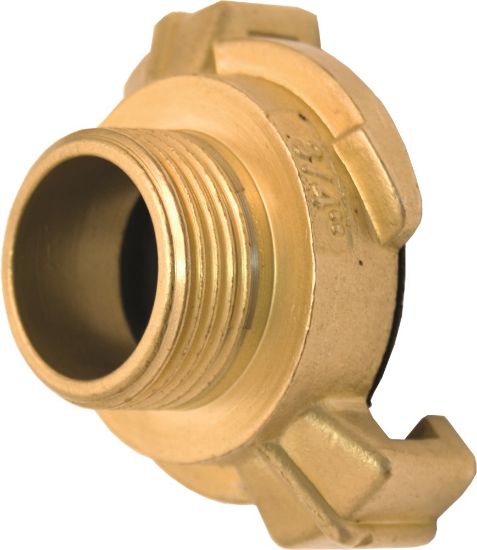 Afbeeldingen van KELFORT Snelkoppeling Geka messing buitendraad ¾"