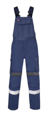 Afbeeldingen van HAVEP Amerikaanse overall Force+ 20333 indigo blauw/charcoal 46