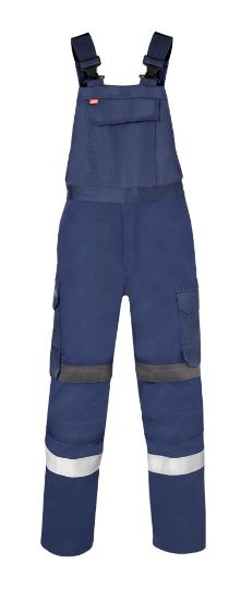 Afbeeldingen van HAVEP Amerikaanse overall Force+ 20333 indigo blauw/charcoal 46