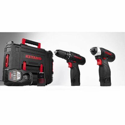 Afbeeldingen van KEYANG Accu comboset COMBOKEY108 DD1202L2+DID1202L 10,8V 3x2.0Ah