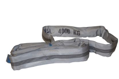 Afbeeldingen van ELLERsling Rondstrop grijs 10M werklengte 5M 4ton