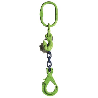 Afbeeldingen van Voorloper+veiligheids&inkorthaak Gr100 6MM 1M