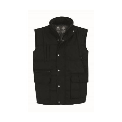 Afbeeldingen van B&C Bodywarmer Explorer 5JU880 zwart S