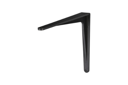 Afbeeldingen van Plankdrager Herakles ALU zwart 400X350MM