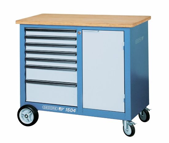 Afbeeldingen van GEDORE Verrijdbare werkbank 6 lades