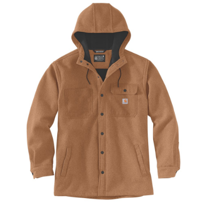 Afbeeldingen van CARHARTT Overhemd jas wind- en regenbestendig 105022 oiled walnut heather 2XL