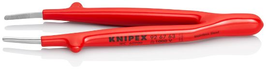 Afbeeldingen van KNIPEX Pincet UNI RVS ISO1000V 926763 DIN60900 145MM