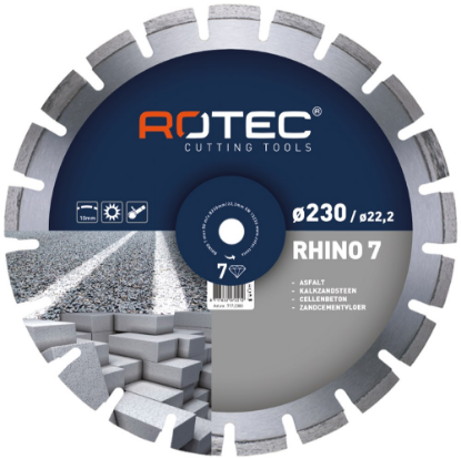 Afbeeldingen van ROTEC Diamantzaagblad DA 3000 115X2,2X22,2MM
